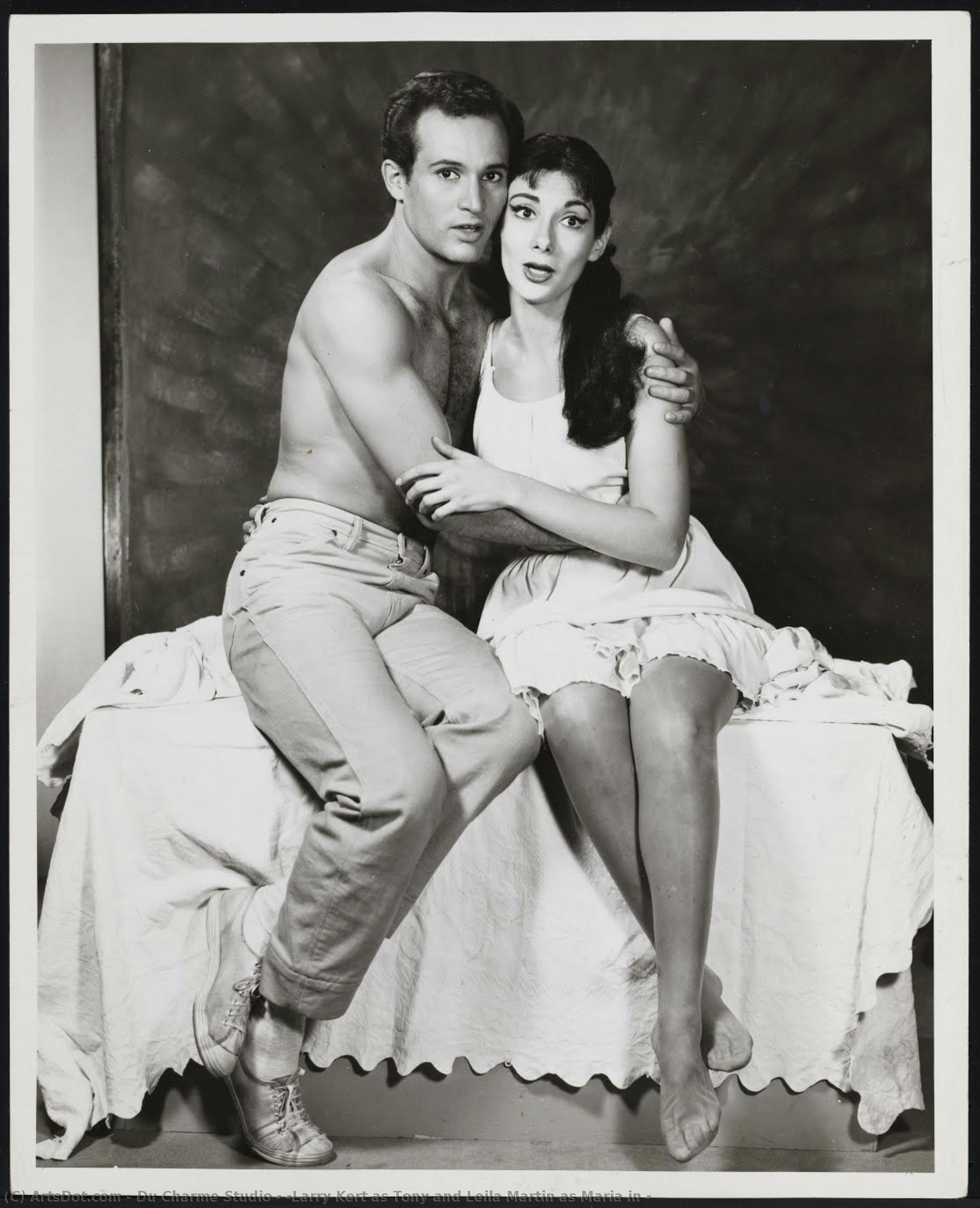 [larry Kert As Tony And Leila Martin As Maria In — Du Charme Studio