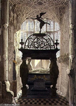 The Tomb Of Lewis Stuart, Duke Of Richmond In — Thomas Uwins