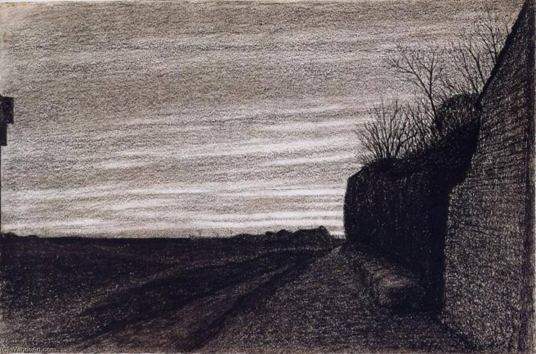 La Plaine De Vaugirard — Léon Bonvin