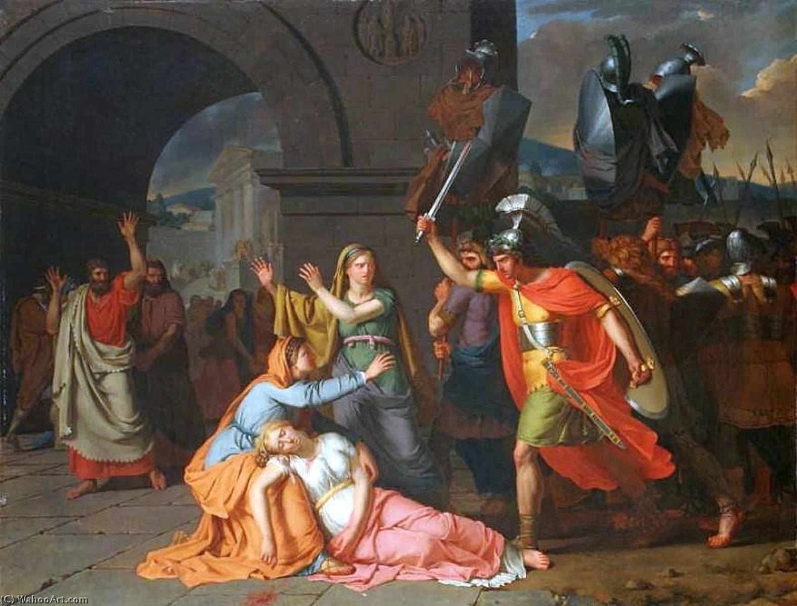 Horacio Matando A Camila Su Hermana — Anne-louis Girodet