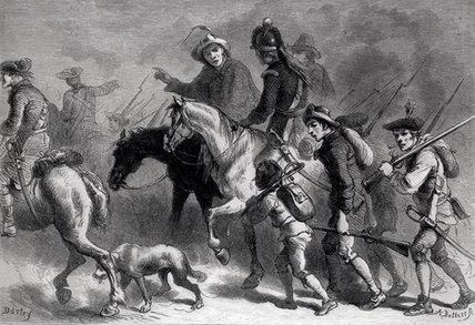Uprising Of The New England Yeomanry — Felix Octavius Carr Darley