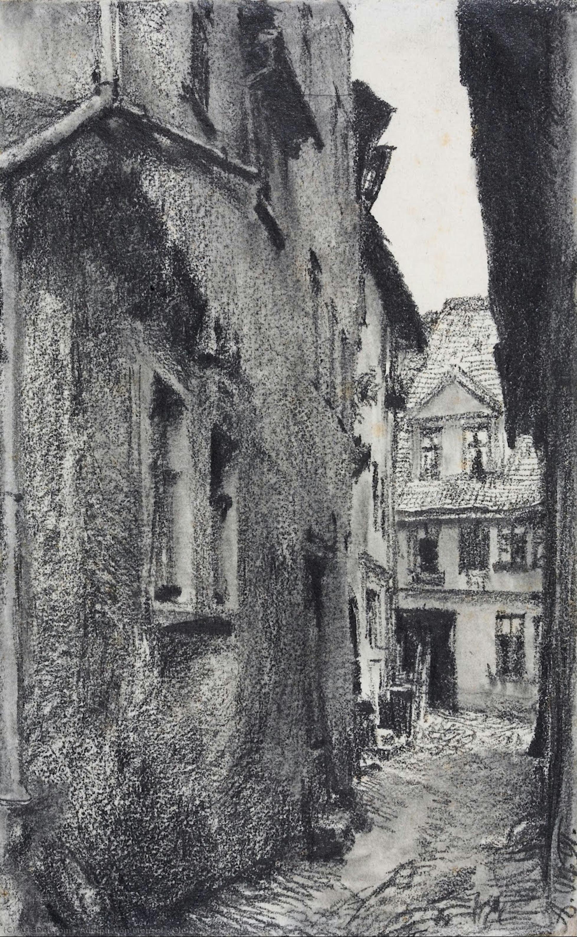 Old Road — Адольф Мenzel