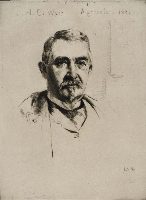 Portrait Of Colonel H.c. Weir (agricola) 1 — Julian Alden Weir