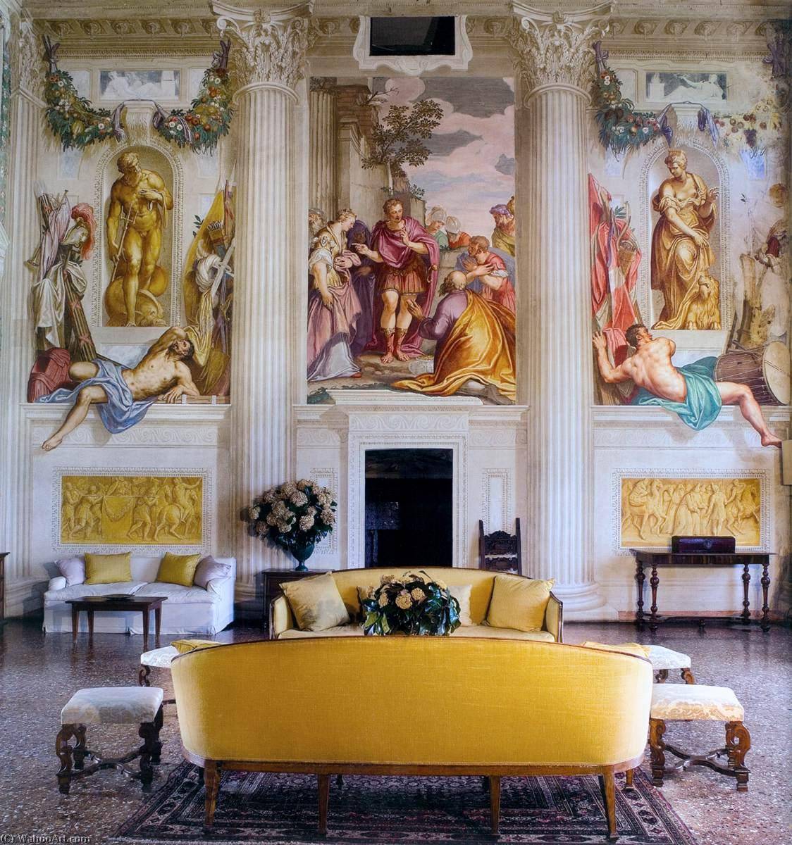 Wall In The Central Hall — Giovanni Battista Zelotti