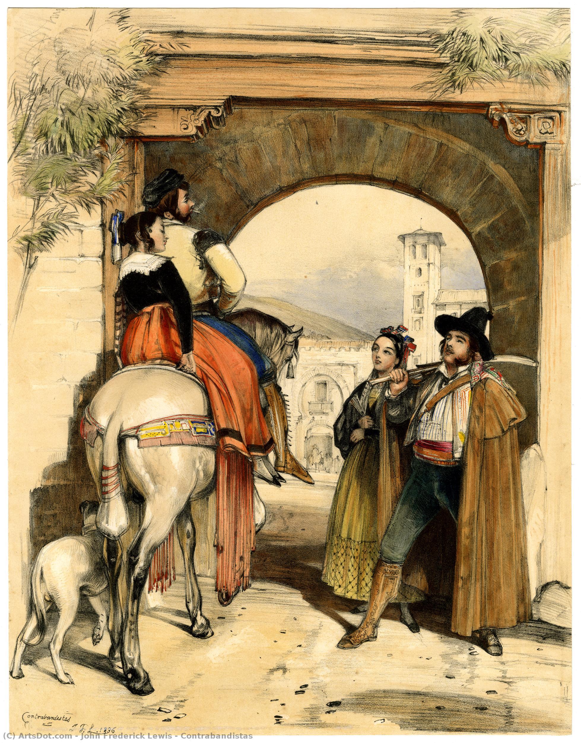 Contrabandistas — John Frederick Lewis
