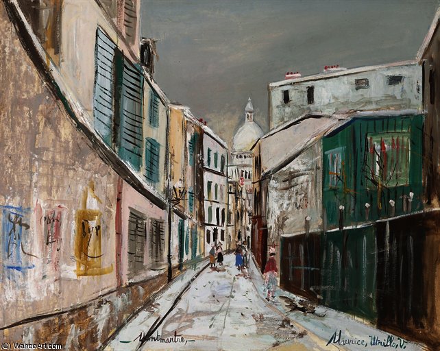 Saint-rustic In Snow — Утрилло