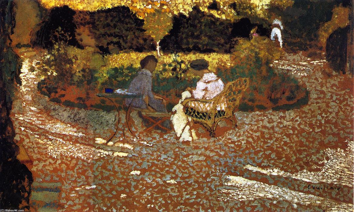 In The Garden — Jean-édouard Vuillard