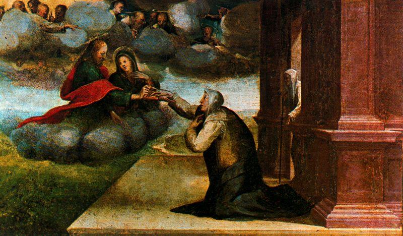 Altarpiece Of The Stigmata Of St. Catherine 2 — Domenico Di Pace Beccafumi