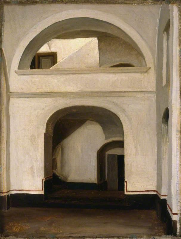 Entrance To A House, Capri — Sir Frederic Lord Leighton