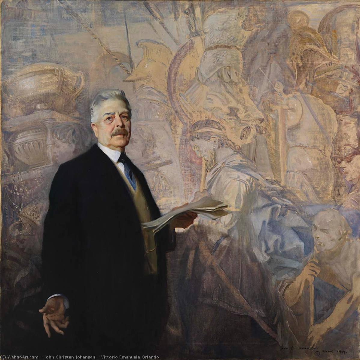 Vittorio Emanuele Orlando — John Christen Johansen