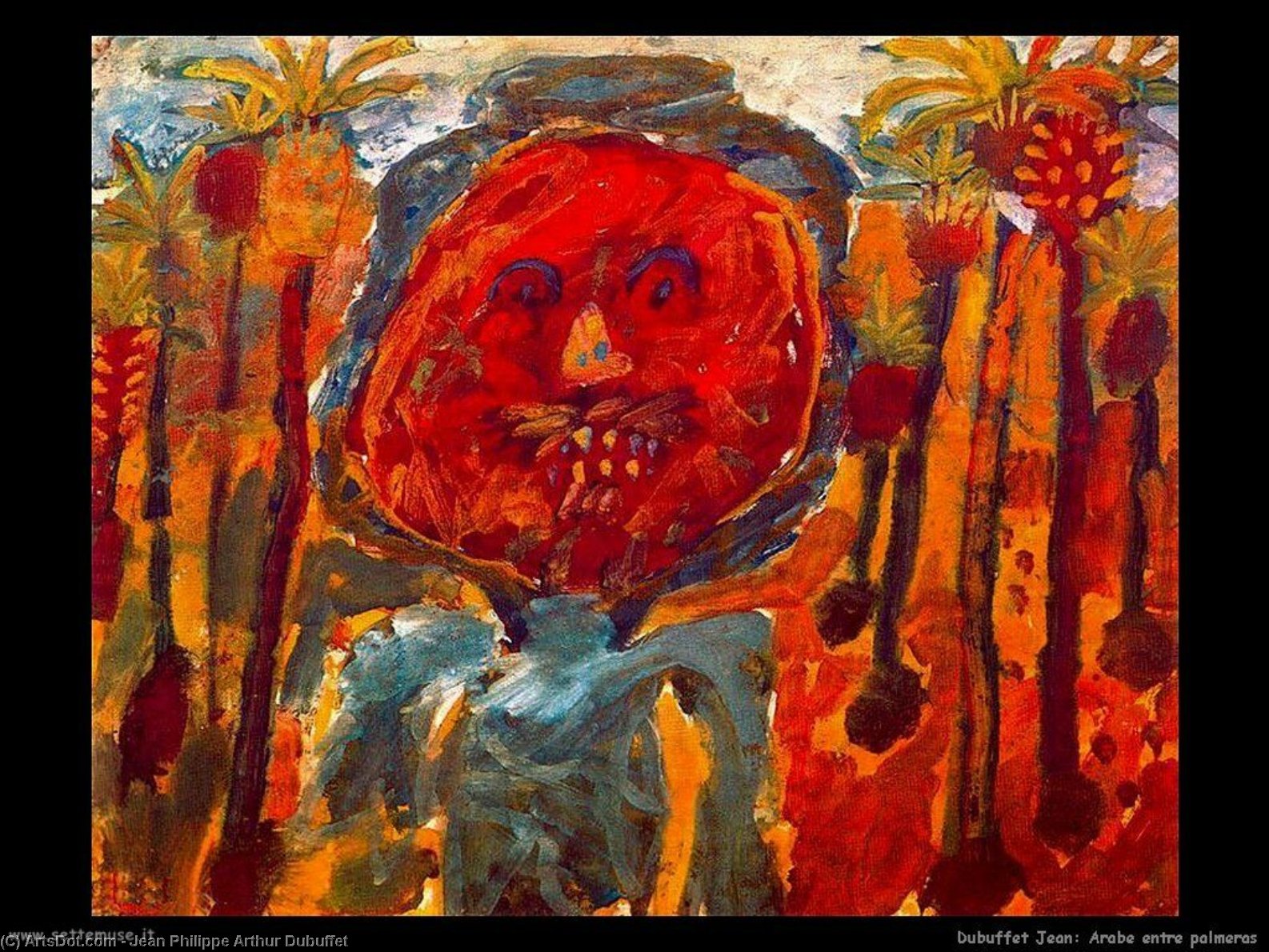 Arab Palm Trees — Jean Philippe Arthur Dubuffet