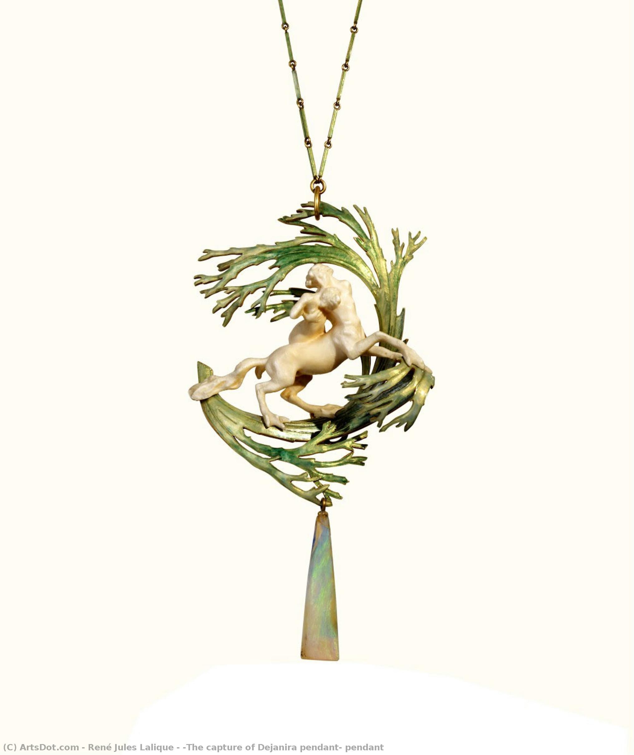 ‘the Capture Of Dejanira Pendant’ Pendant — René Jules Lalique