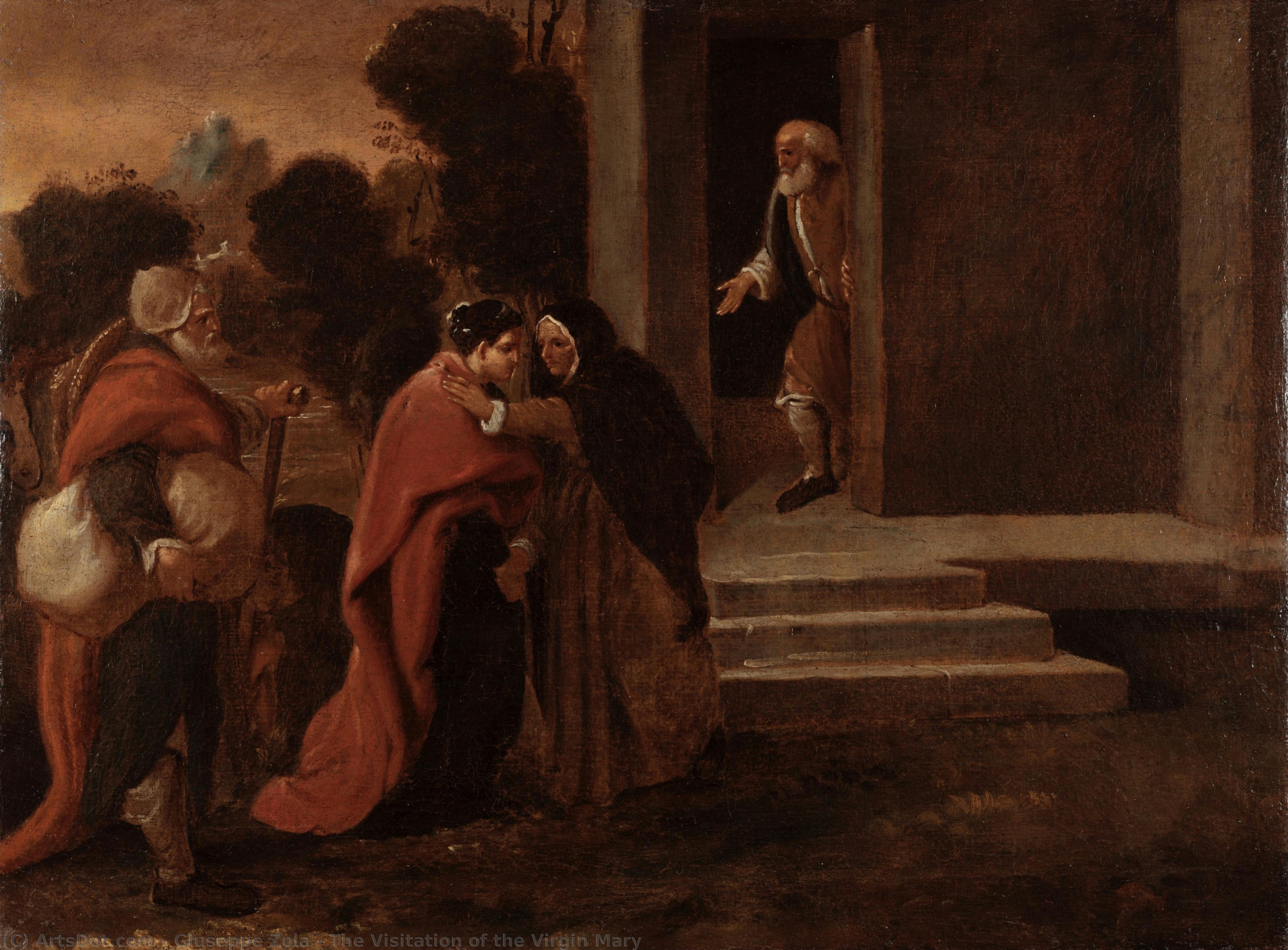 The Visitation Of The Virgin Mary — Giuseppe Zola