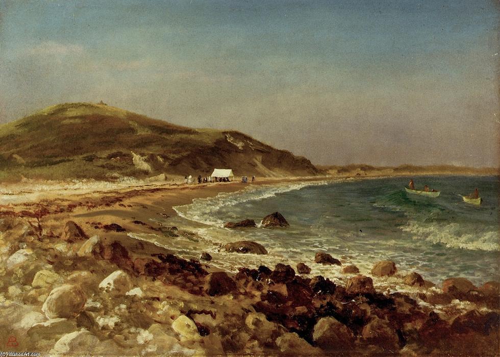 Coastal Scene — Алберт Бирштадт