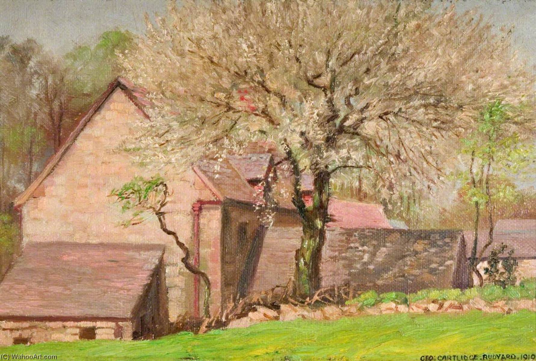A Cherry Tree In May, New House In Horton — George Cartlidge