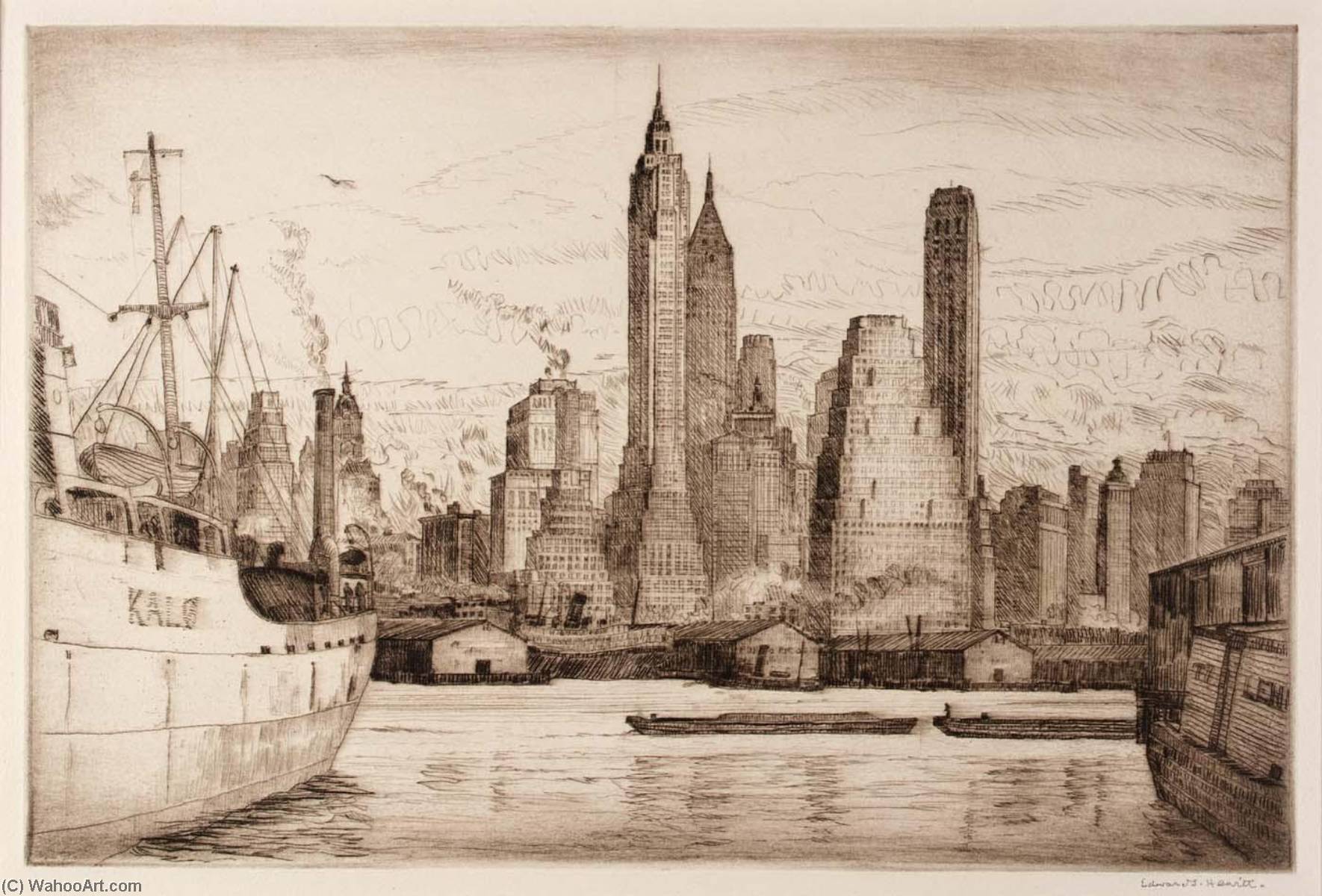 Towers And Tonnage — Edward S Hewitt