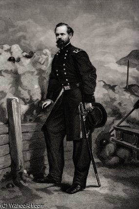 Portrait Of General James Birdseye Mcpherson — Thomas Nast