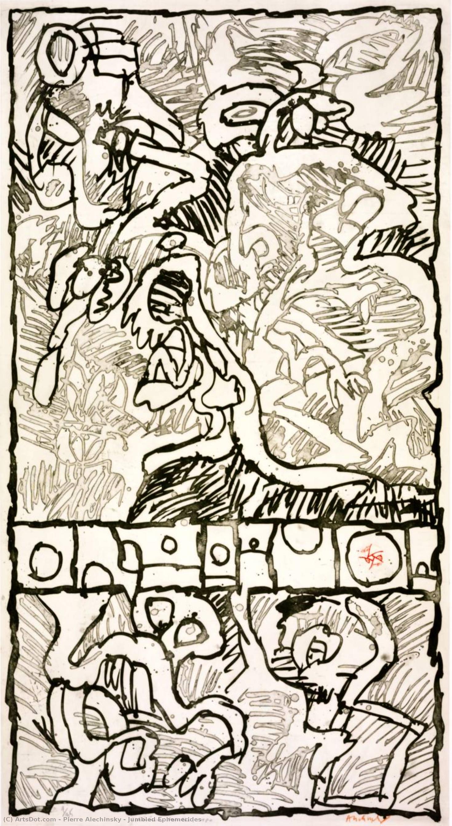 Jumbled Ephemerides — Pierre Alechinsky