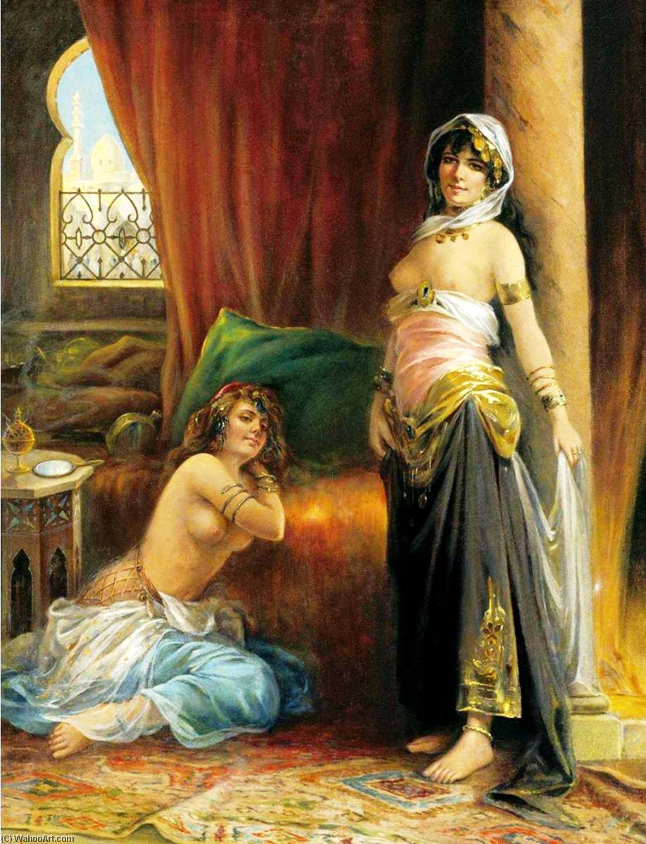 Harem Beauty — Henri Adrien Tanoux