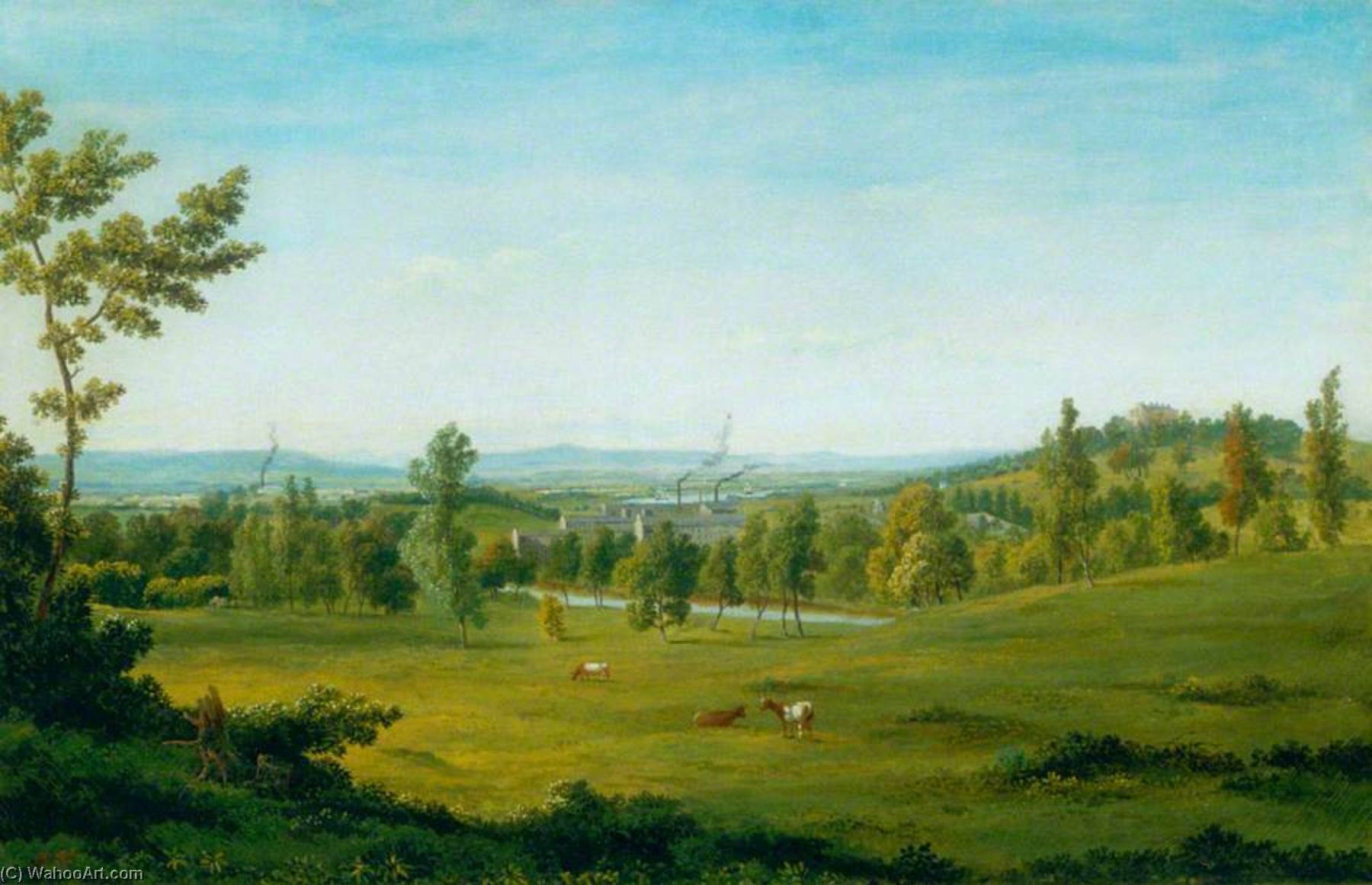 View Towards The Clyde — George Frederick Buchanan