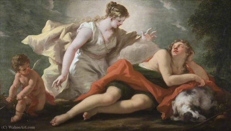 Diana, Selene And Endymion — Giovanni Antonio Pellegrini