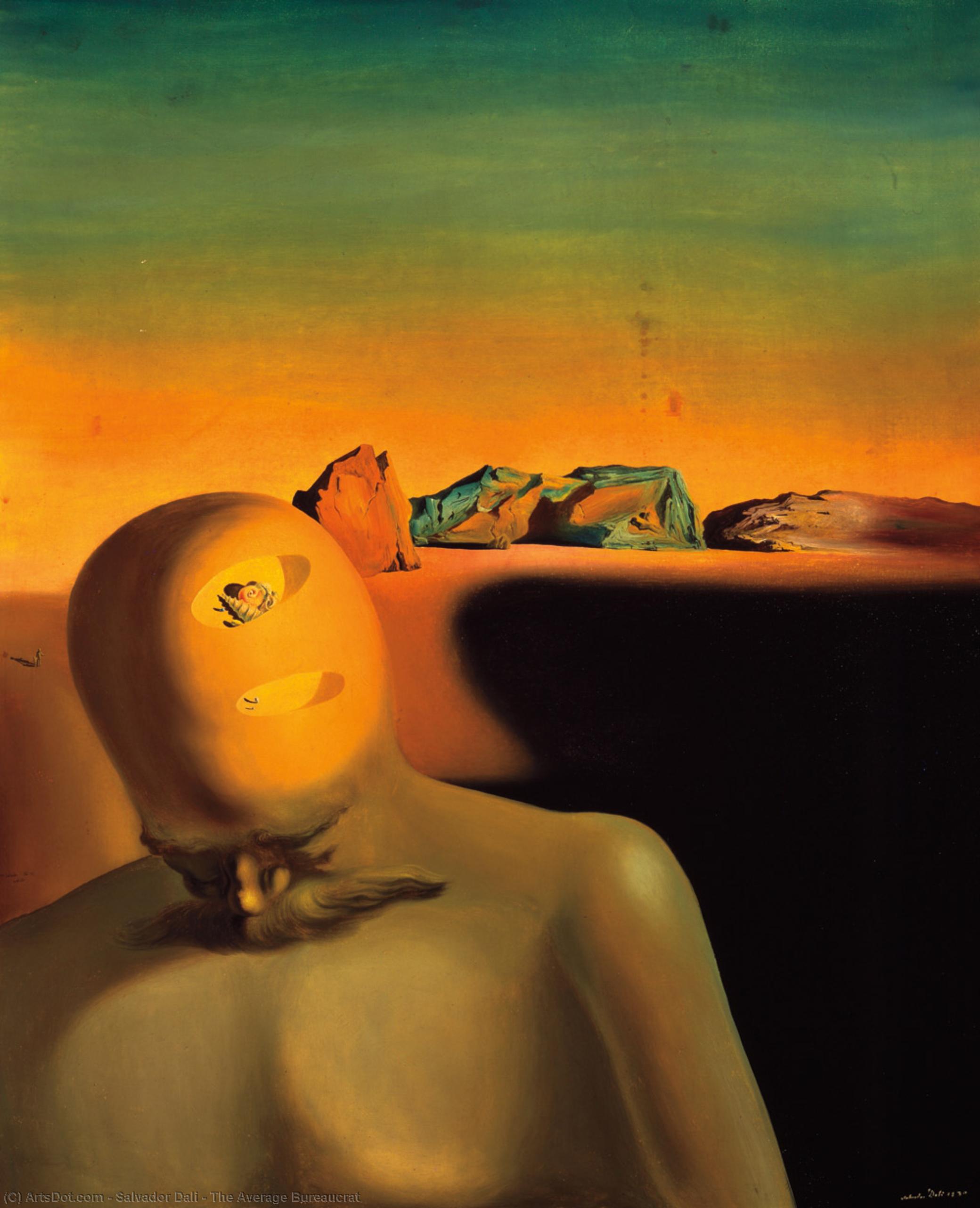 The Average Bureaucrat — Salvador Dalí