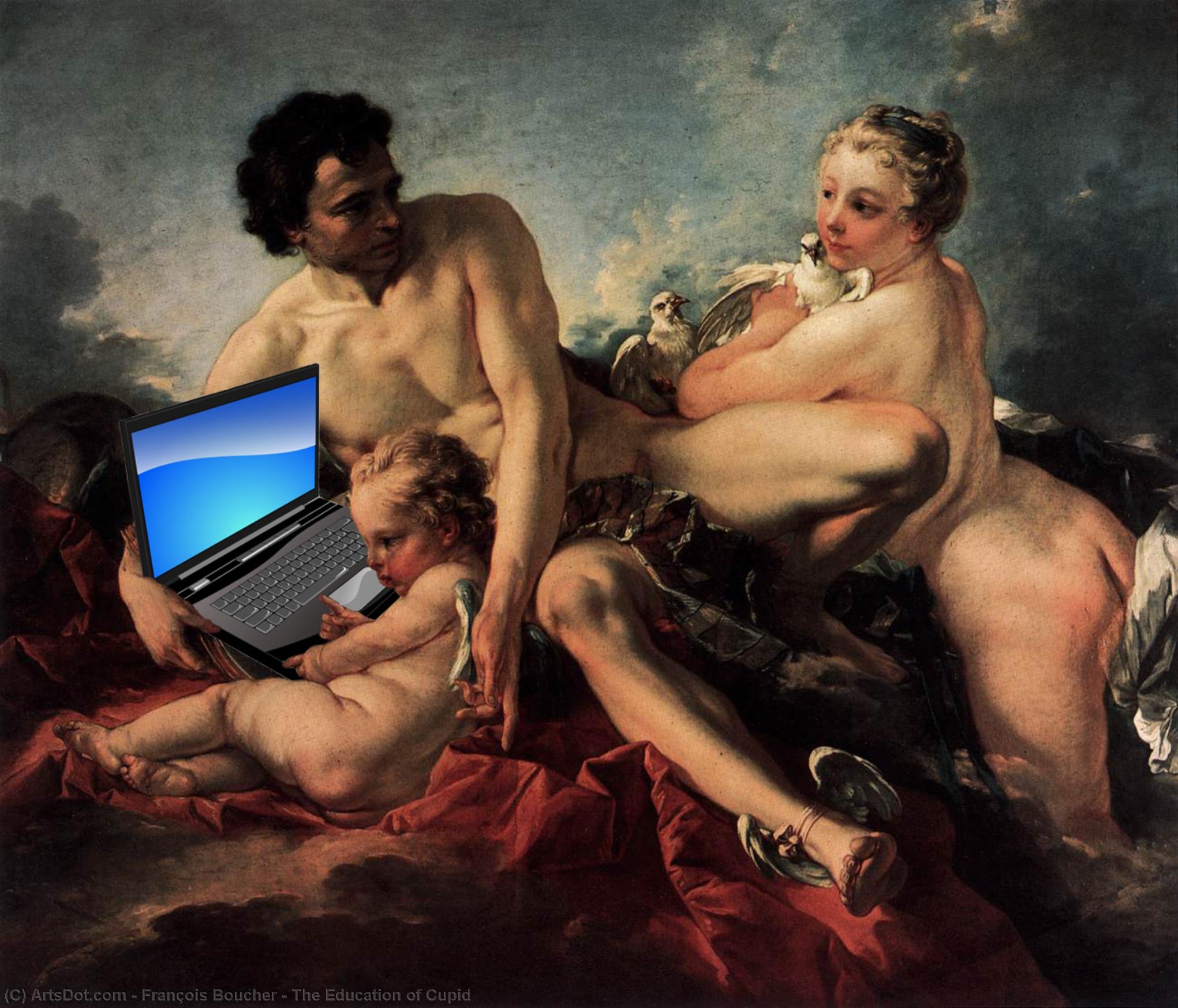 The Education Of Cupid — François Boucher