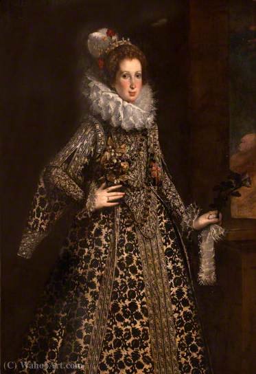 Countess Pallavicino, Lavinia Biglia — Juan Pantoja De La Cruz