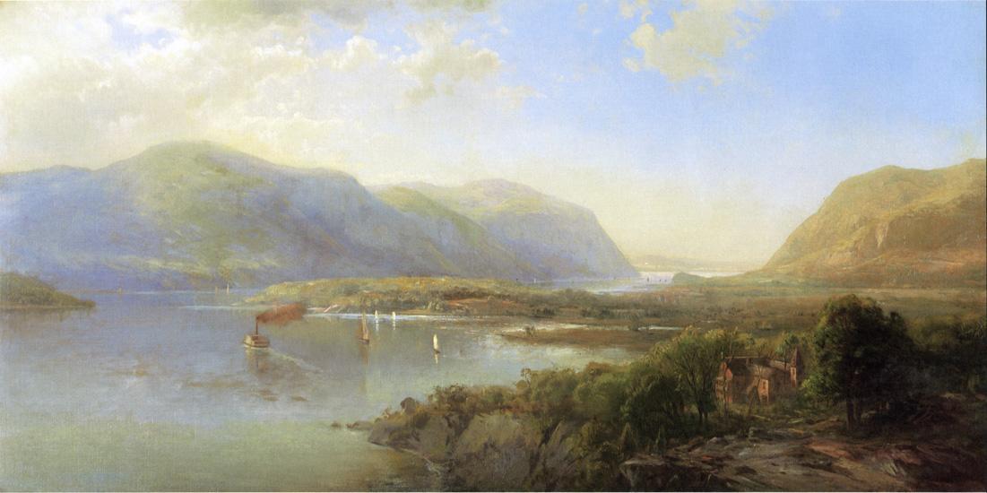 Highlands Of The Hudson Near Westpoint — Hermann Fuechsel