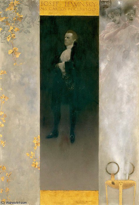 Josef Lewinsky As Carlos — Gustav Klimt