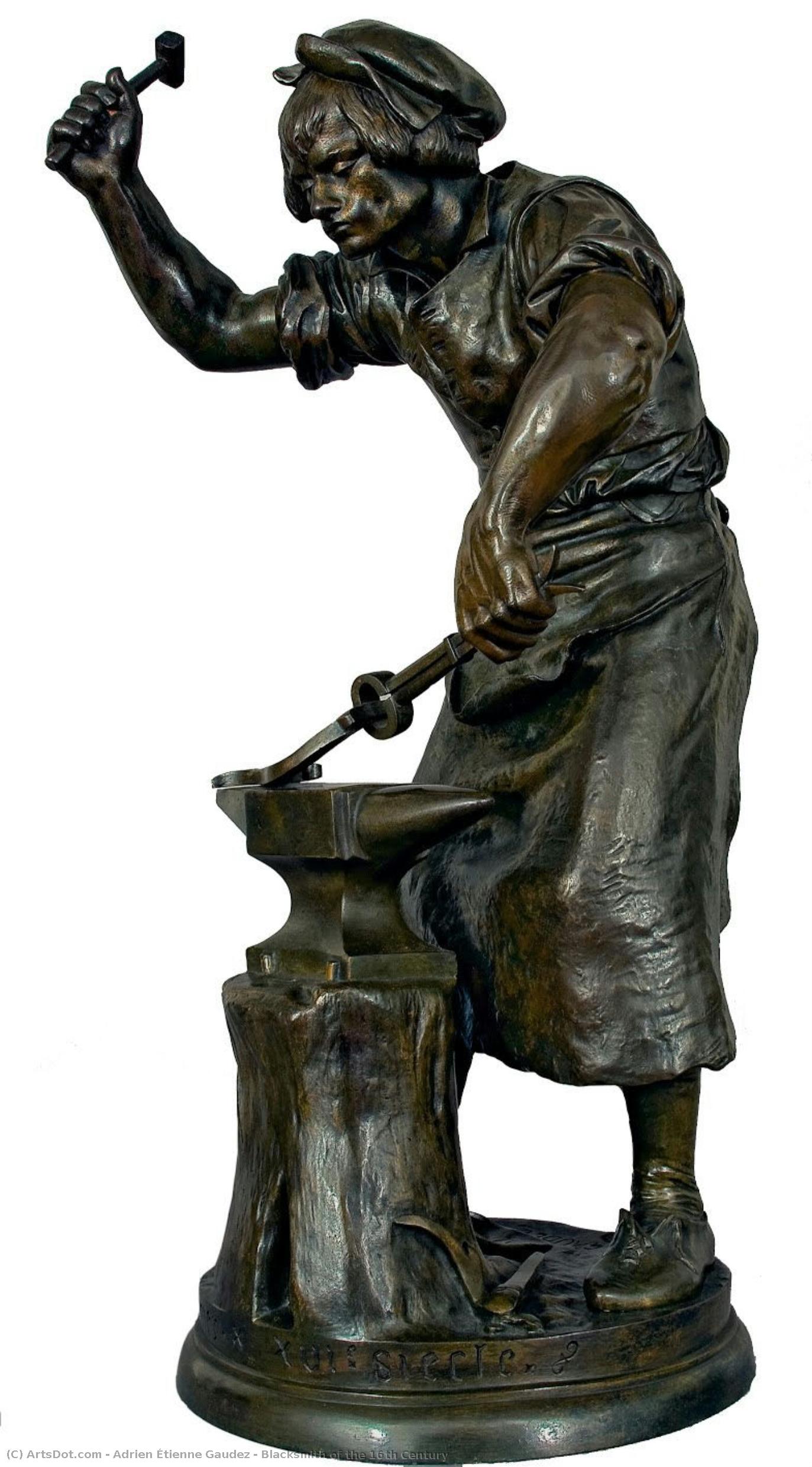 Blacksmith Of The 16th Century — Adrien Étienne Gaudez