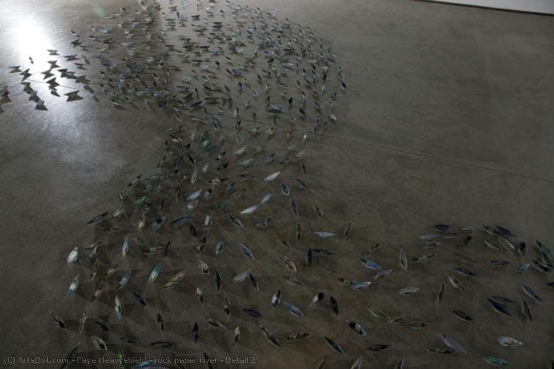 Rock Paper River - Detail 2 — Faye Heavyshield