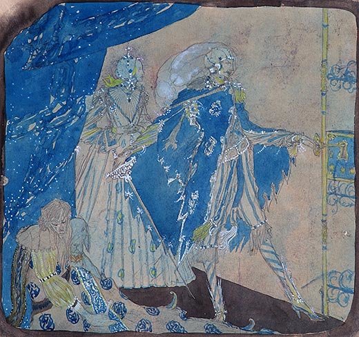 The Key Turns, And The Door Upon Its Hinges Groans — Harry Clarke
