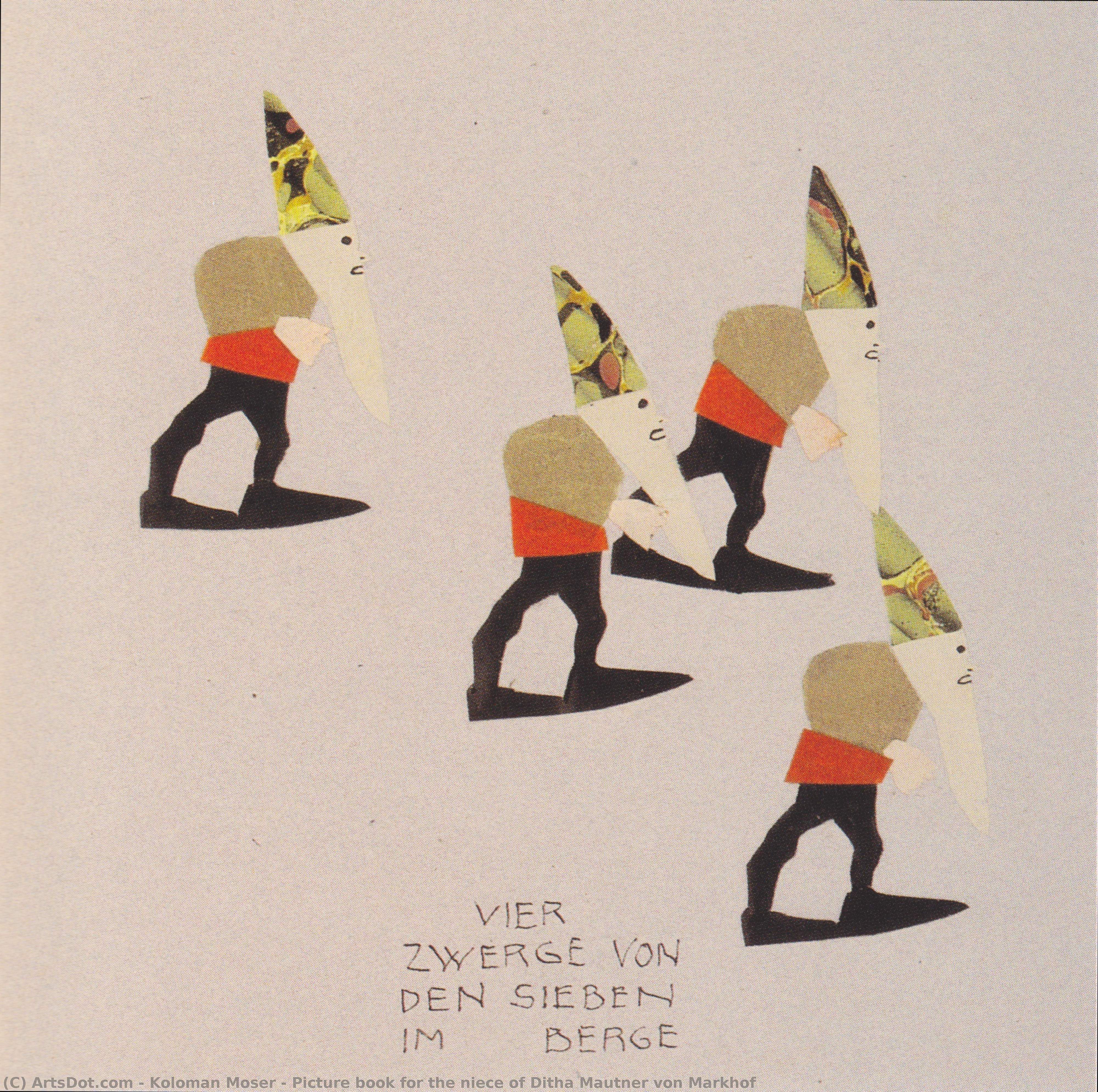 Picture Book For The Niece Of Ditha Mautner Von Markhof — Koloman Moser