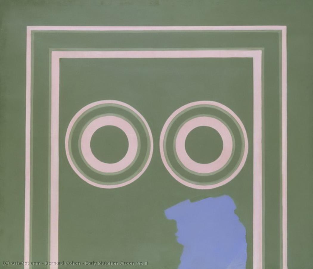 Early Mutation Green No. Ii — Bernard Cohen