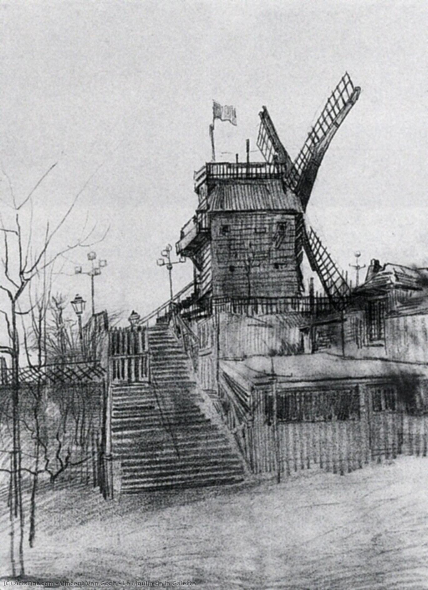 El Molino De La Galette — Vincent Willem Van Gogh