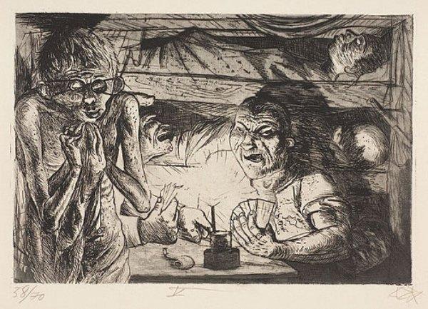Shelter — Otto Dix