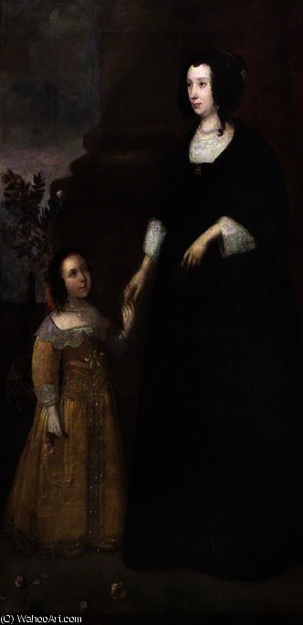 Portrait Of A Lady And A Child — Sir Anthony Van Dyck
