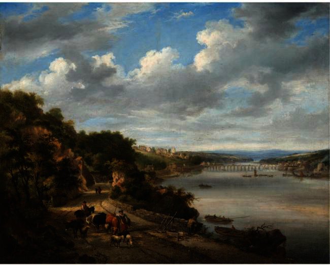 A View Of Bideford On The River Torridge, Devon — John White Abbott