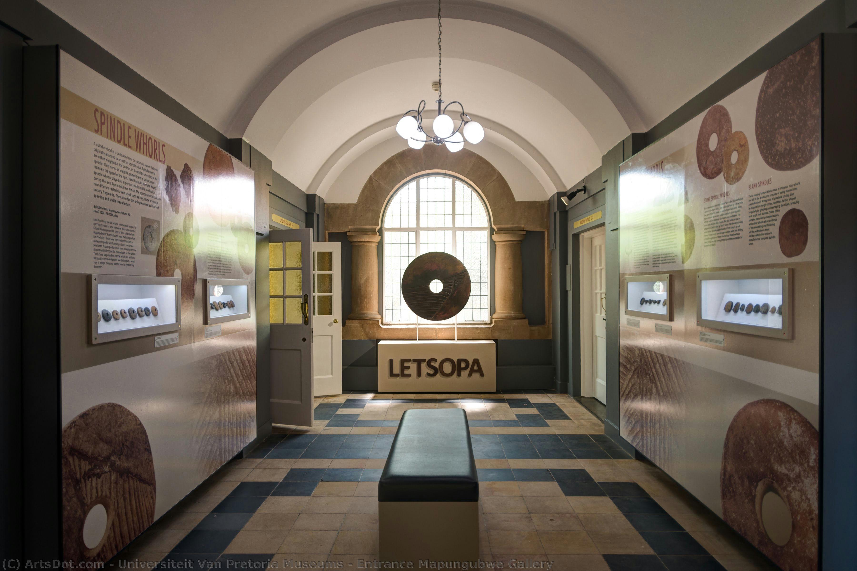 Entrance Mapungubwe Gallery — Universiteit Van Pretoria Museums