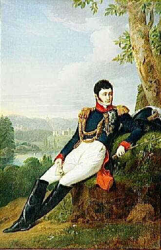 Jérôme Bonaparte Assis Dans Le Parc De Wilhelmshöhe — Franciscus Josephus Kinsoen
