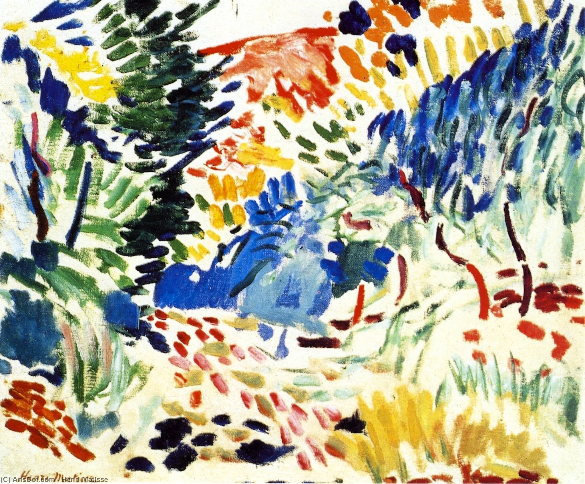 Paisaje En Collioure — Henri Matisse