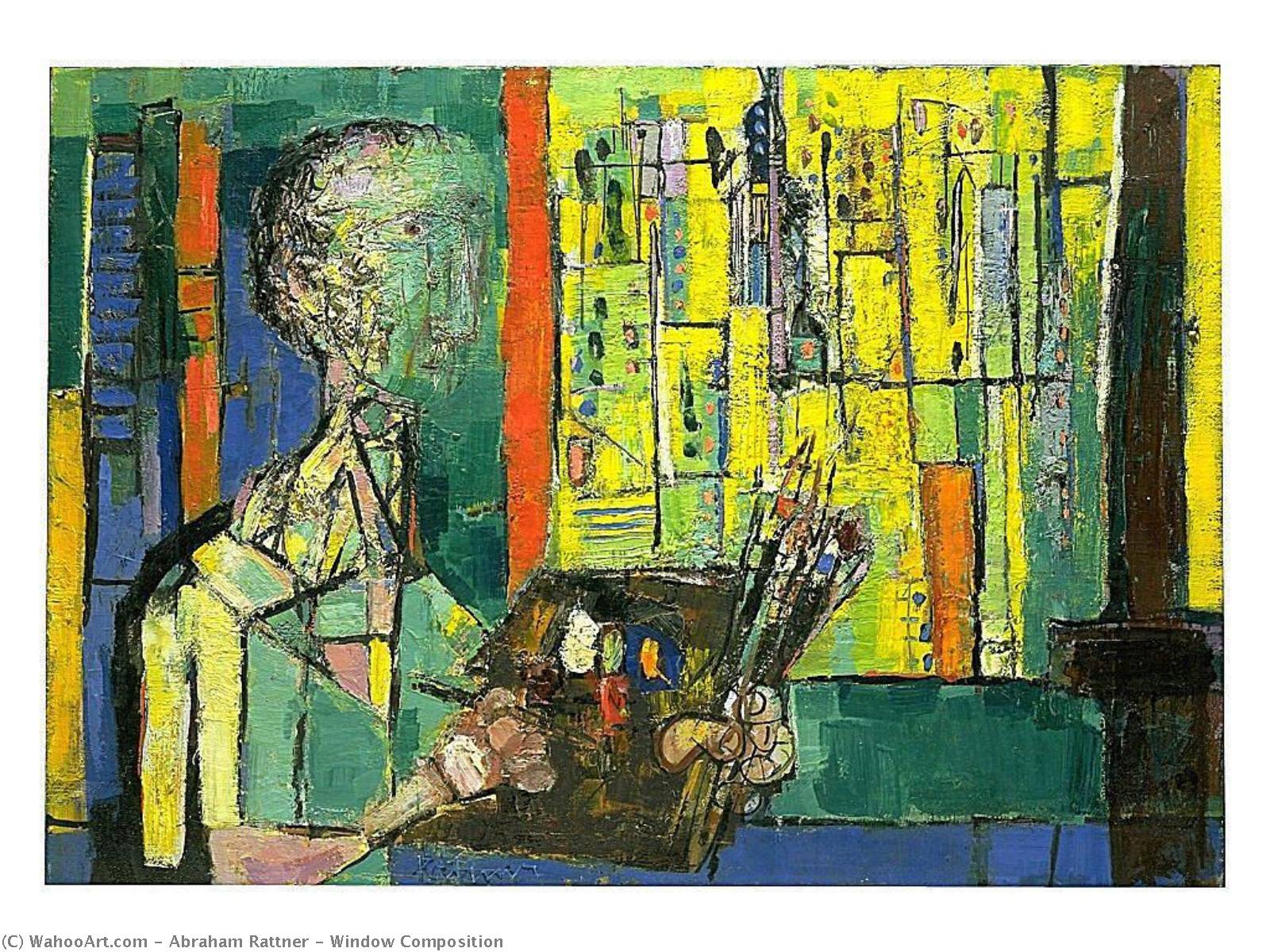 Window Composition — Abraham Rattner
