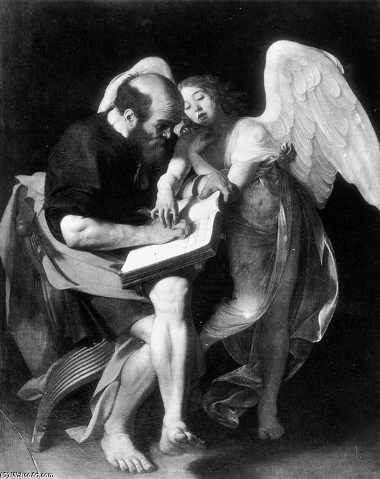 St Matthew And The Angel — Каравађо