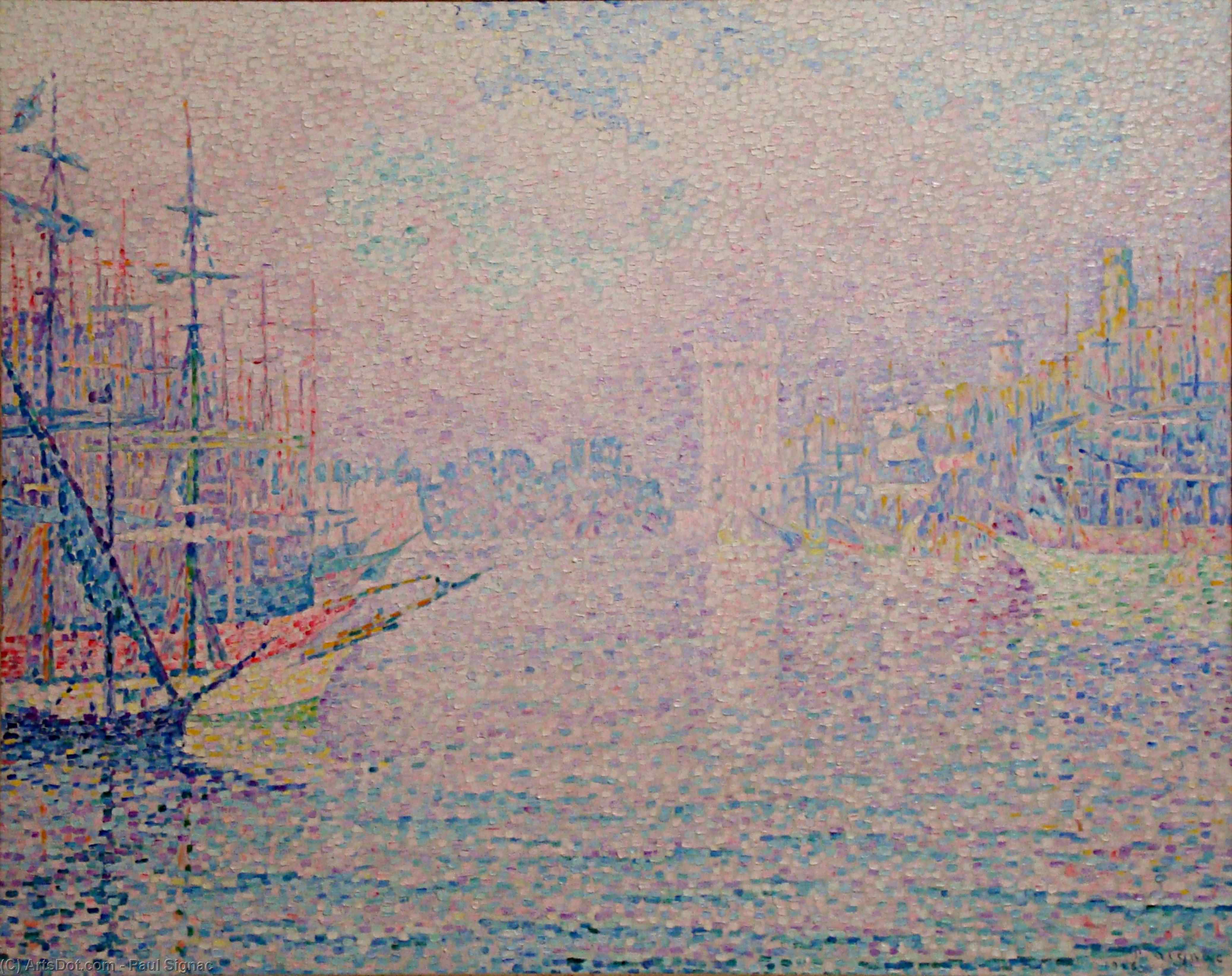Marseille, An Old Port — Paul Signac