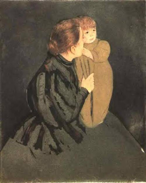 Peasant Mother And Child 1 — Mary Stevenson Cassatt