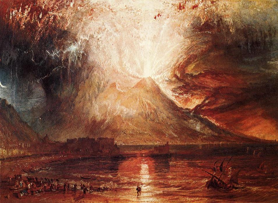 Eruption Of Vesuvius — Joseph Mallord William Turner