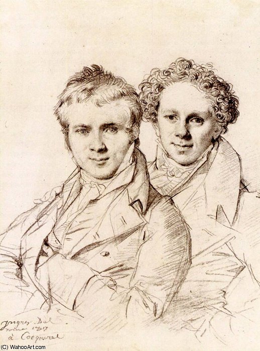 Otto Magnus Von Stackelberg And Possibly Jackob Linckh — Jean-auguste-dominique Ingres