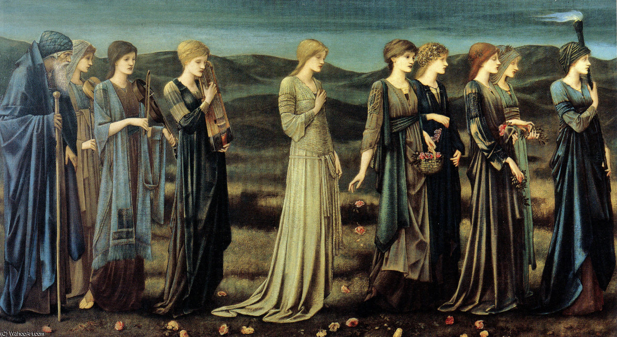 The_wedding_of_psyche_1895 - — Edward Coley Burne-jones