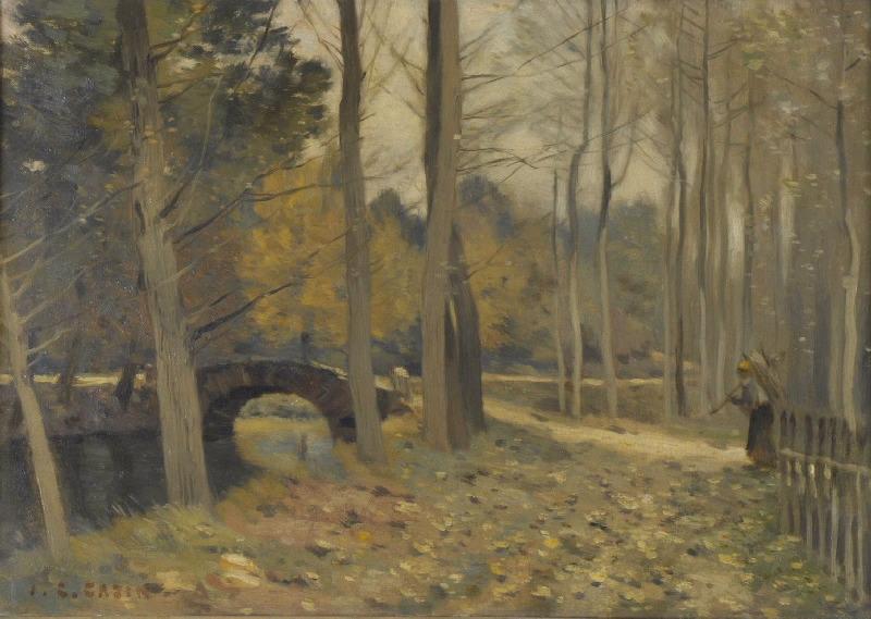 Pont En Picardie Le Pont (d'après Le Catalogue Sartor Vasnier) — Jean Charles Cazin